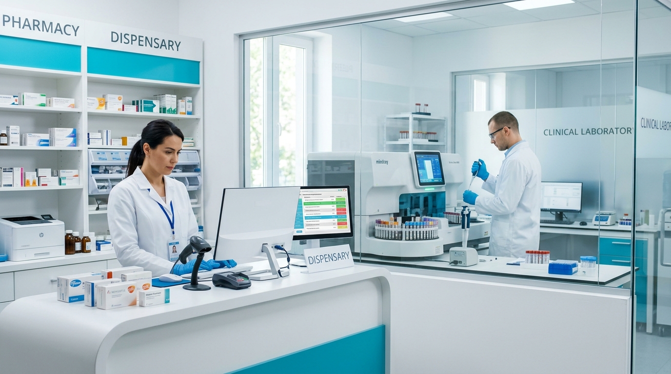 Clinic Pharmacy Inventory and Diagnostic Laboratory Software